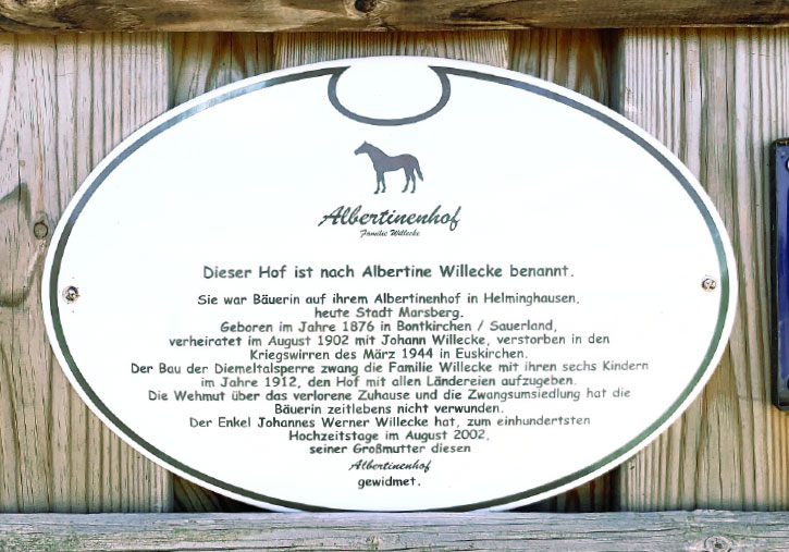 Albertinenhof Historie